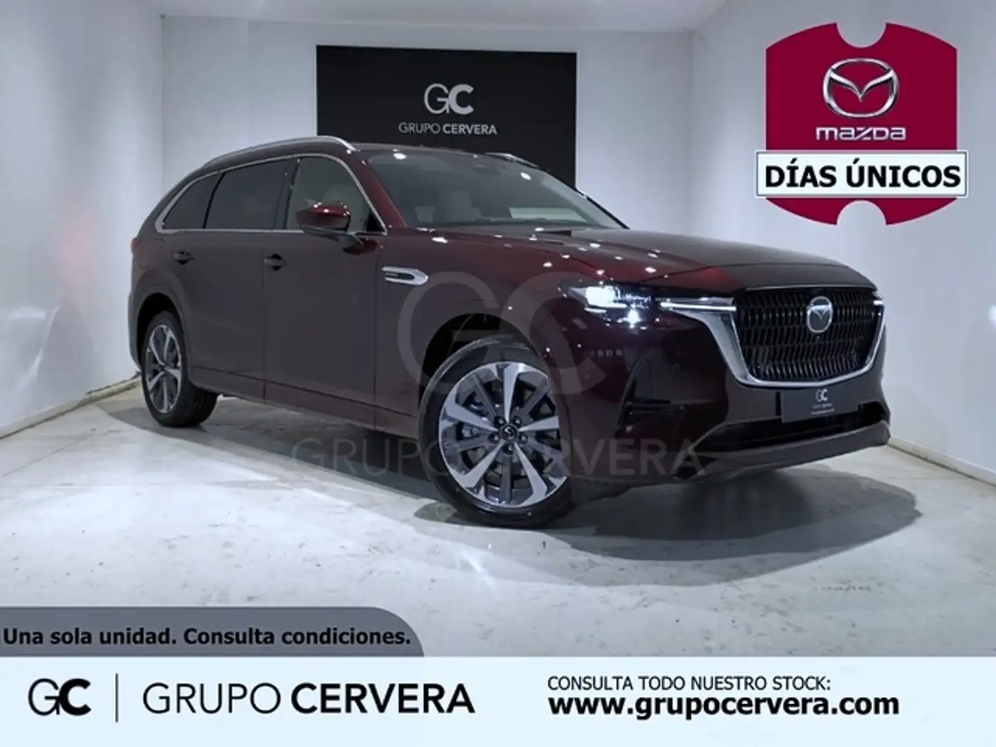 Mazda CX-80 2.5 e-Skyactiv PHEV Takumi Plus AWD Rojo - 1