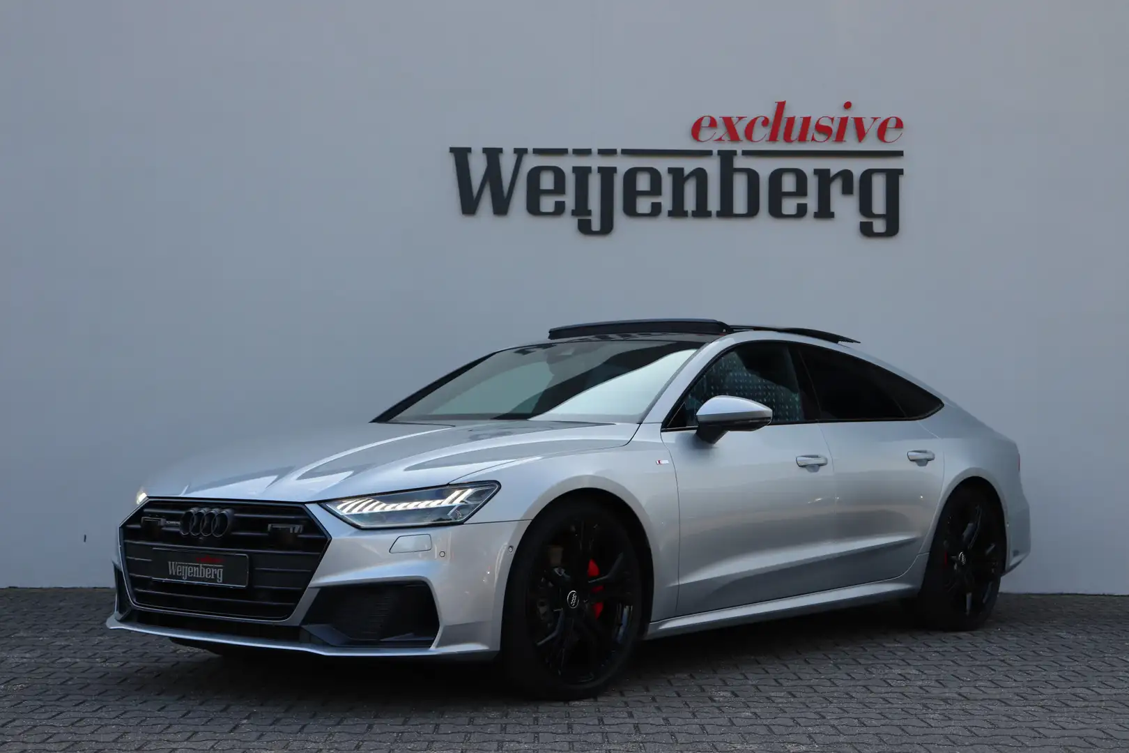 Audi A7 Sportback 55 TFSI Quattro S-line Pano Luchtv. Matr Grijs - 1
