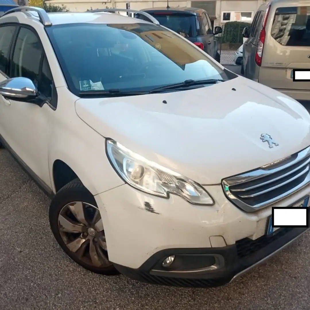 Peugeot 2008 2008 1.6 e-hdi 8v Allure s Bianco - 2