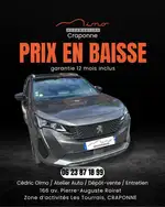 Peugeot 5008 1 ERE MAIN 2.0 BLUEHDI 180 GT EAT8 GARANTIE 12 MOIS