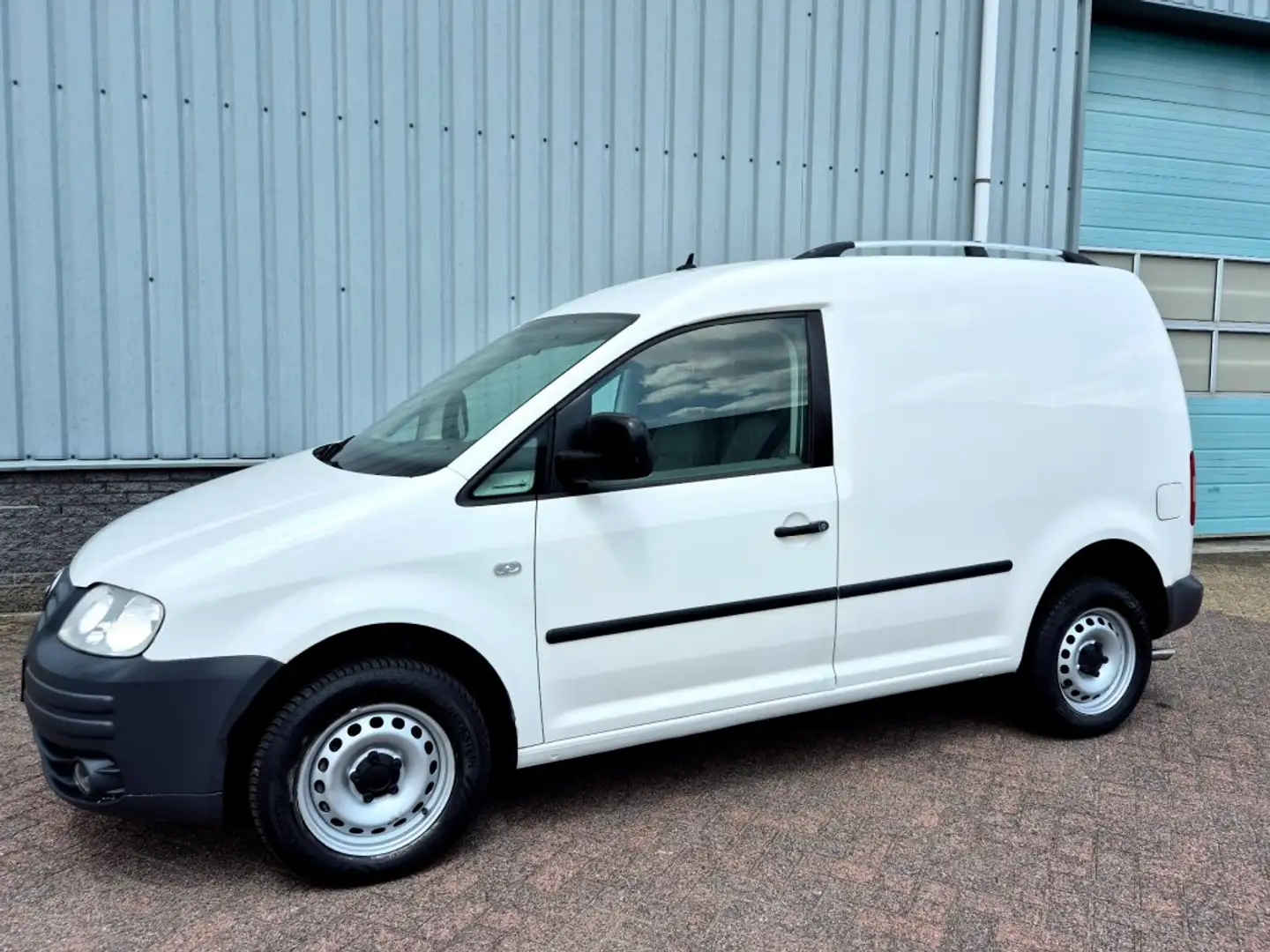 Volkswagen Caddy 2.0 Benzine/CNG Nieuwe APK Airco Weiß - 2