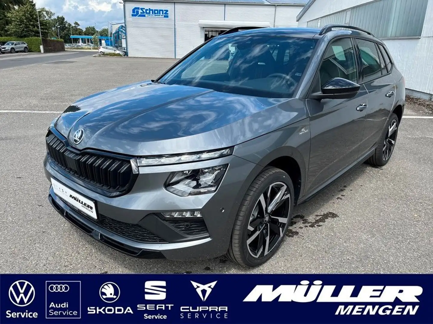 Skoda Kamiq Monte Carlo 1,0 TSI DSG Navi|ACC|AHK|18" Gris - 1