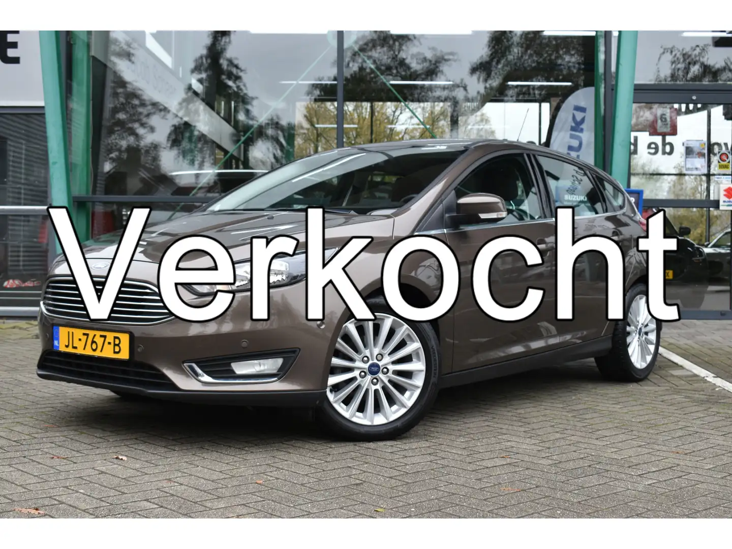 Ford Focus 1.0 Titanium 101pk | Airco | Cruise Control | Lich Marrone - 1