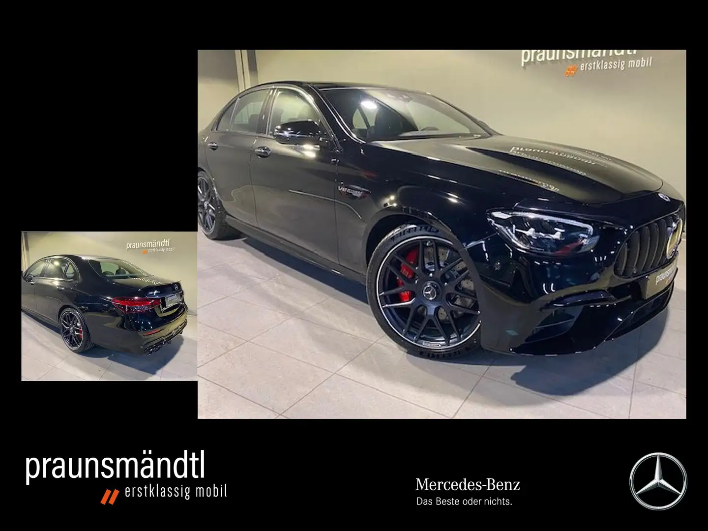 Mercedes-Benz E 63 AMG E 63 S 4M AMG Night Distr./Pano/Stahzg/Sound/LED Noir - 1
