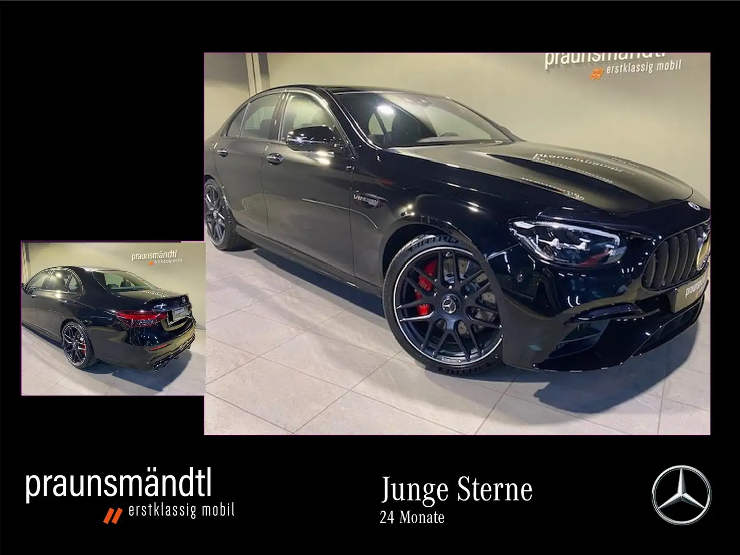 Mercedes-Benz E 63 AMG E 63 S 4M AMG Night Distr./Pano/Stahzg/Sound/LED Negro - 1