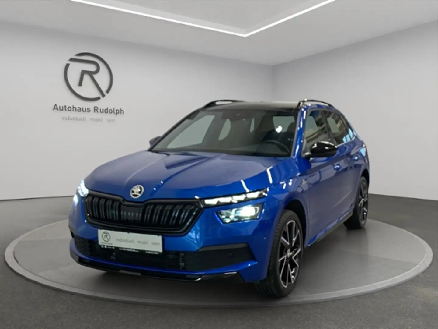 Skoda Kamiq 1.5 TSI DSG Monte Carlo / Navi LED AHK Blau - 2