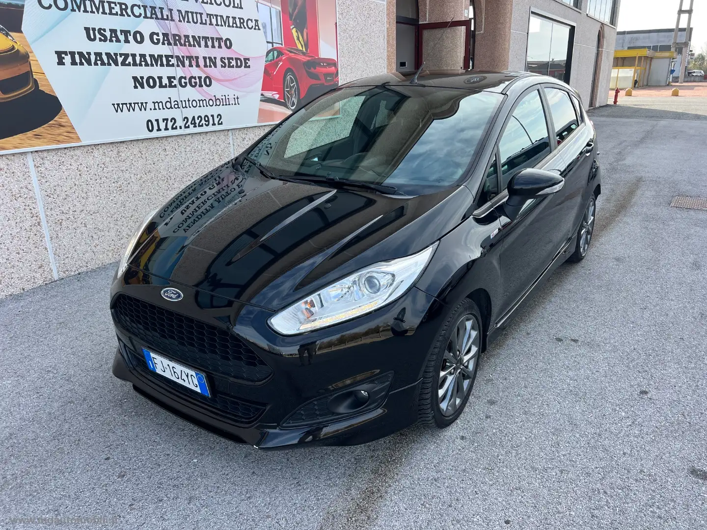 Ford Fiesta 1.0 EcoBoost 100 CV 5p. ST-Line STUPENDA Noir - 1