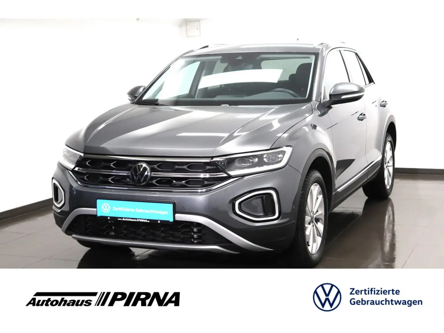 Volkswagen T-Roc 1.0 TSI Style LED Parklenk. Grau - 1