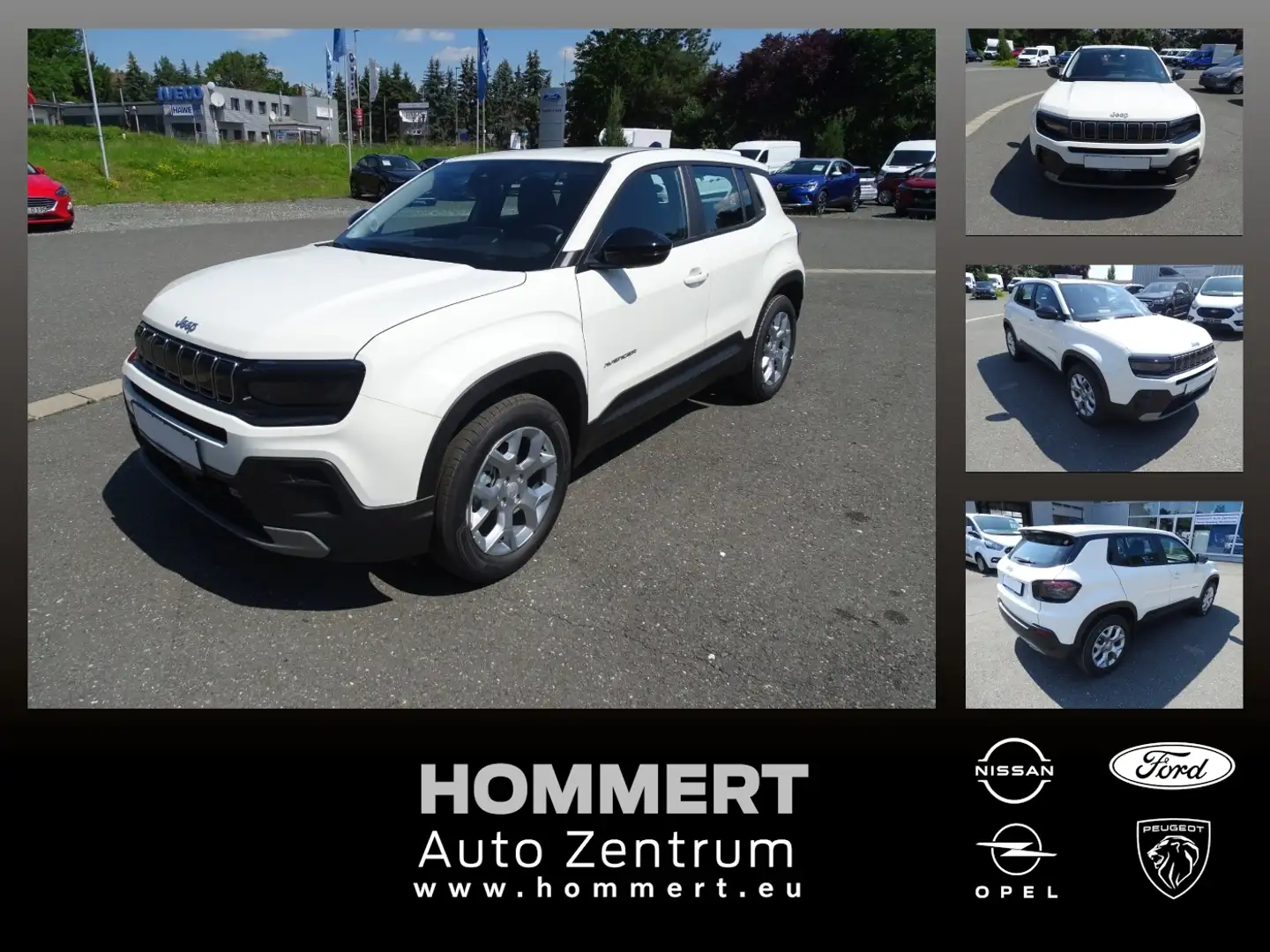 Jeep Avenger 1.2 T-GDI Altitude *180°*ACC*LED*JBL*LM* Weiß - 1