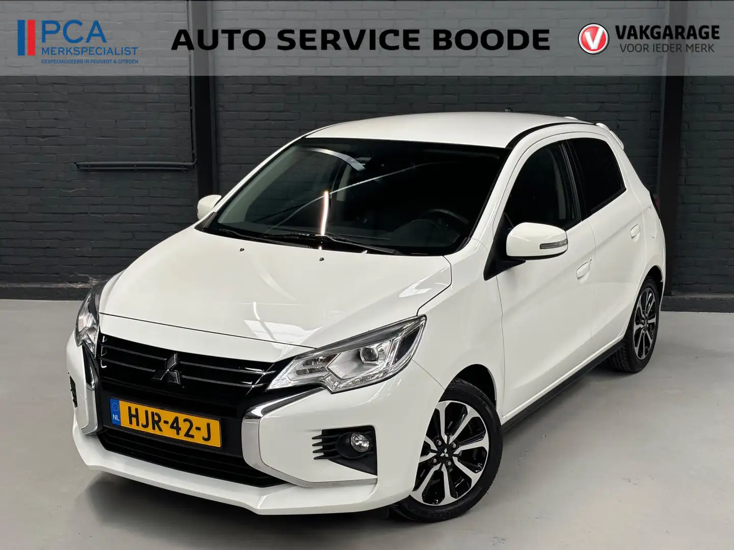 Mitsubishi Space Star 5-deurs 1.2 Instyle automaat - half leder - camera Wit - 1