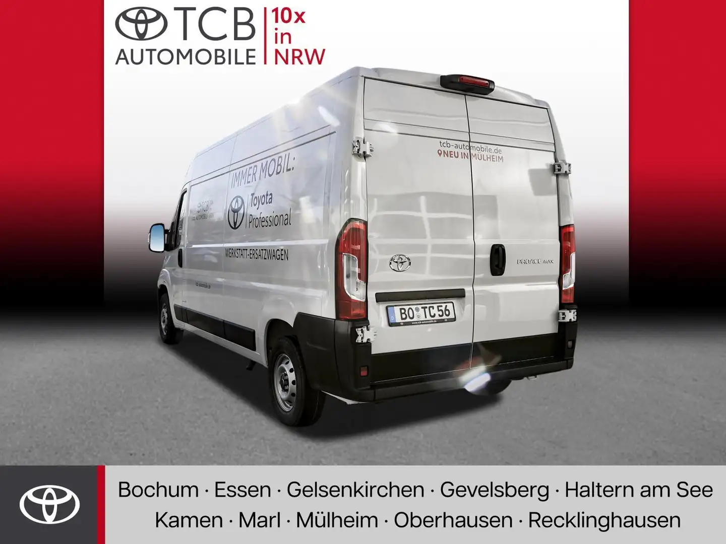 Toyota Proace Max 2.2D L3H2 Work KLIMA PDC KAMERA Weiß - 2