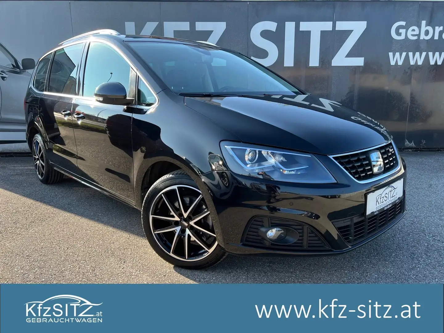 SEAT Alhambra FR 2,0 TDI DSG| 7SITZE*AHK*ACC Schwarz - 1