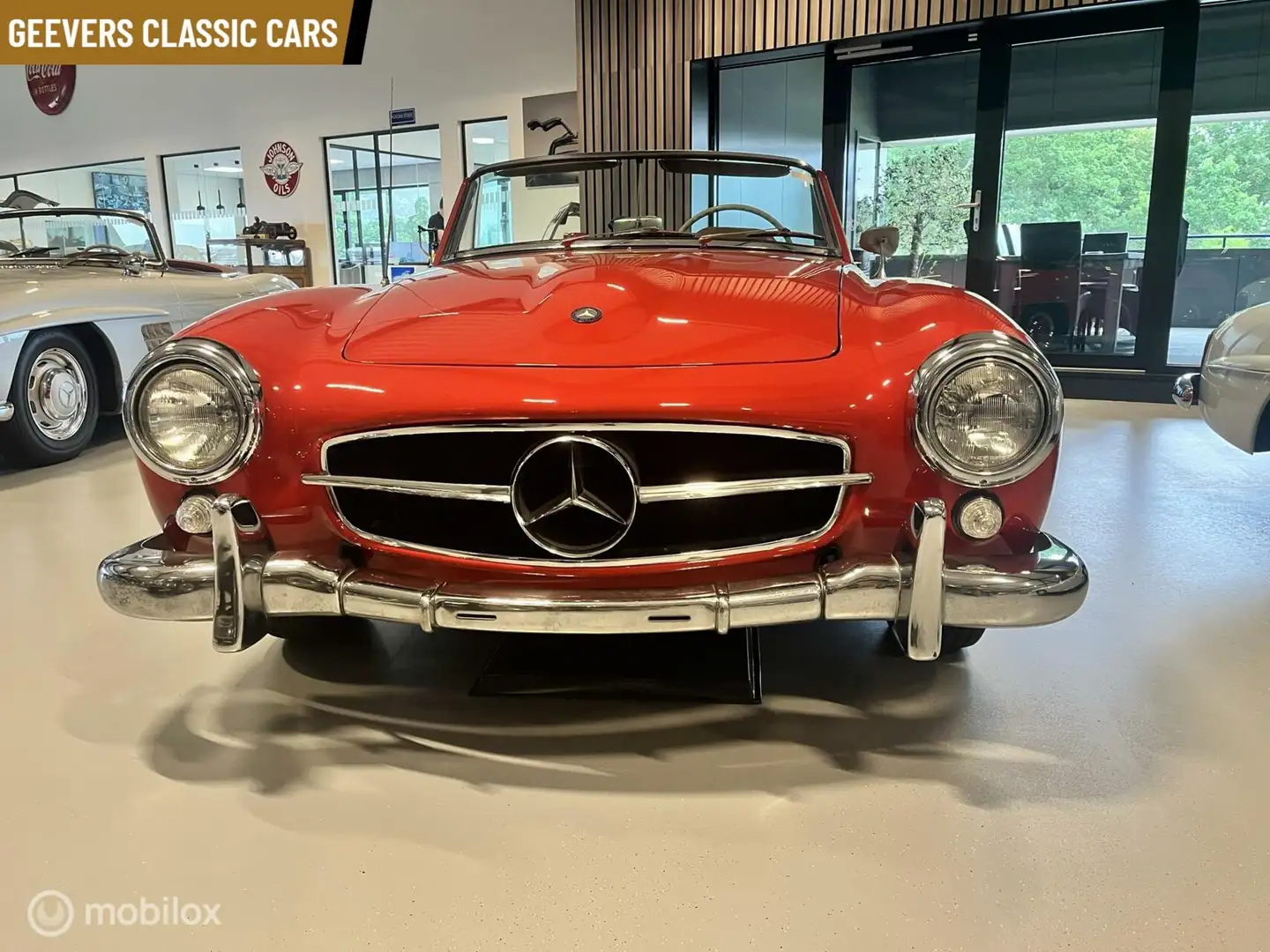 Mercedes-Benz 190 190SL 2 Tops Cabriolet handgeschakeld Roşu - 2