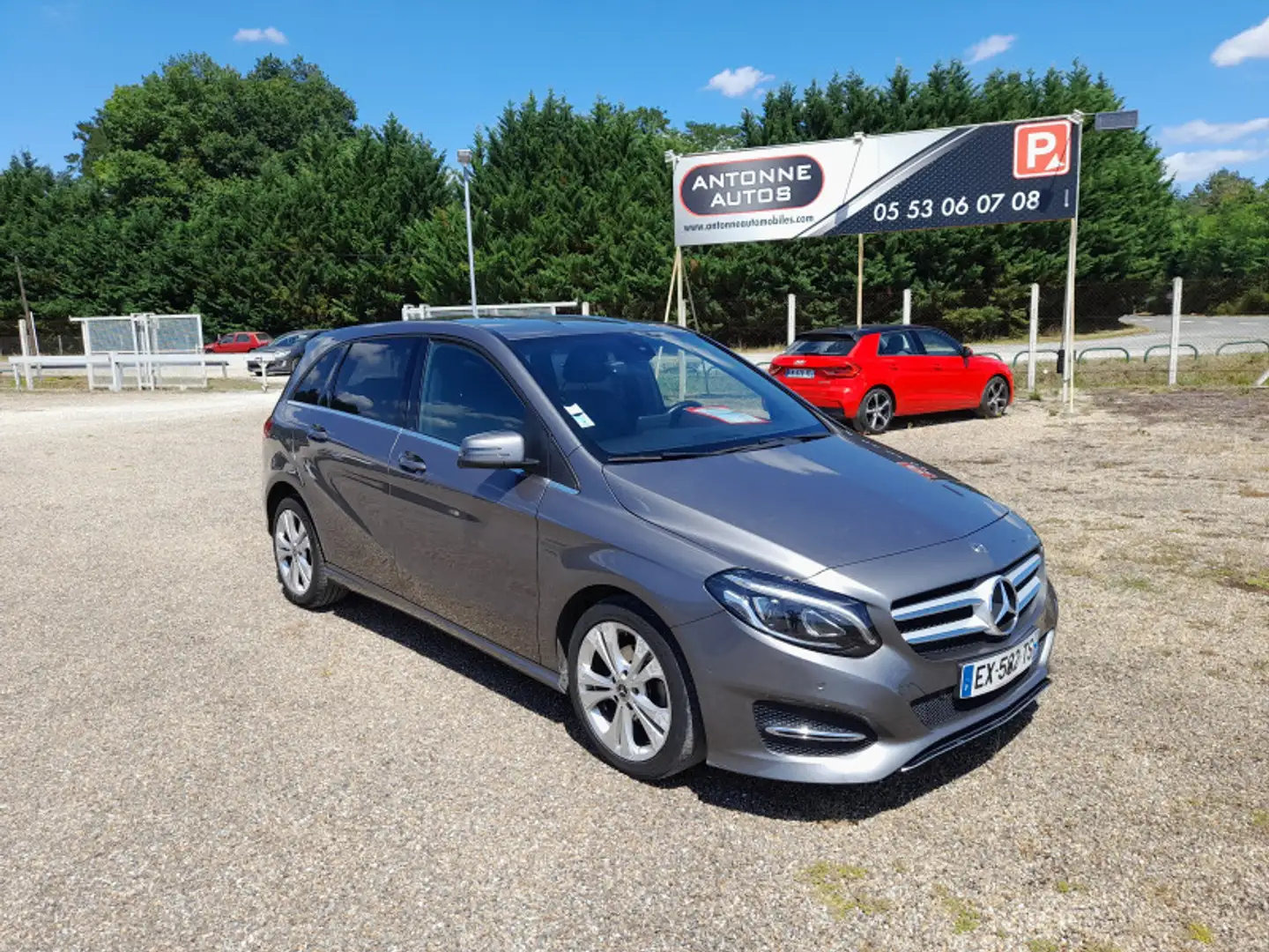 Mercedes-Benz B 180 180 D 109CH SENSATION 7G-DCT Gris - 1