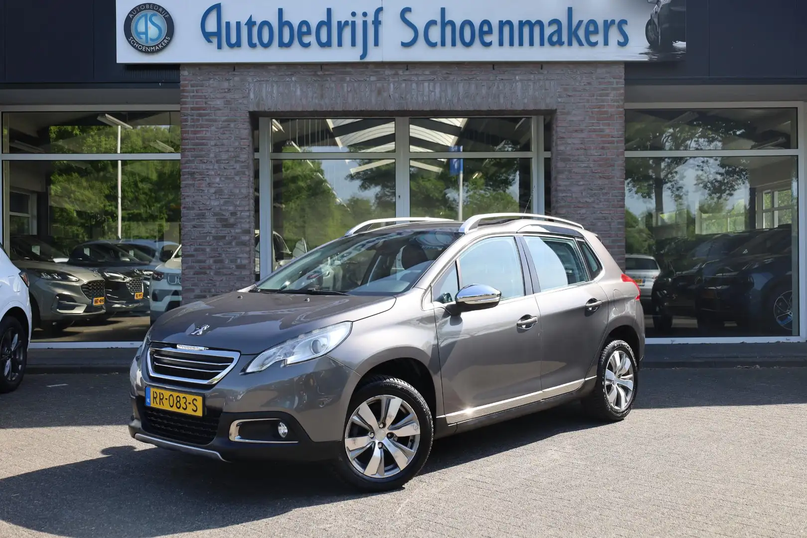 Peugeot 2008 1.2 PureTech Allure TREKHAAK-AFN CRUISE HALFLEER N Grijs - 1