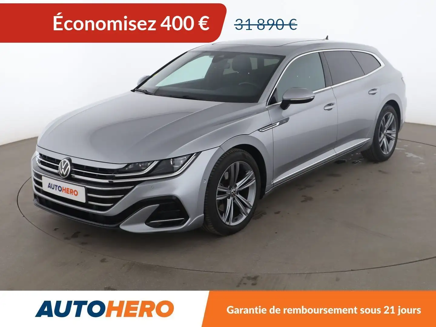 Volkswagen Arteon 2.0 TDI R-Line DS7 Gris - 1