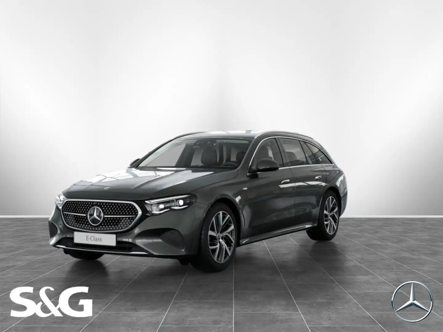 Mercedes-Benz E 300 e T mit EQ Hybrid Technologie 360°+AHK+19 Grau - 1