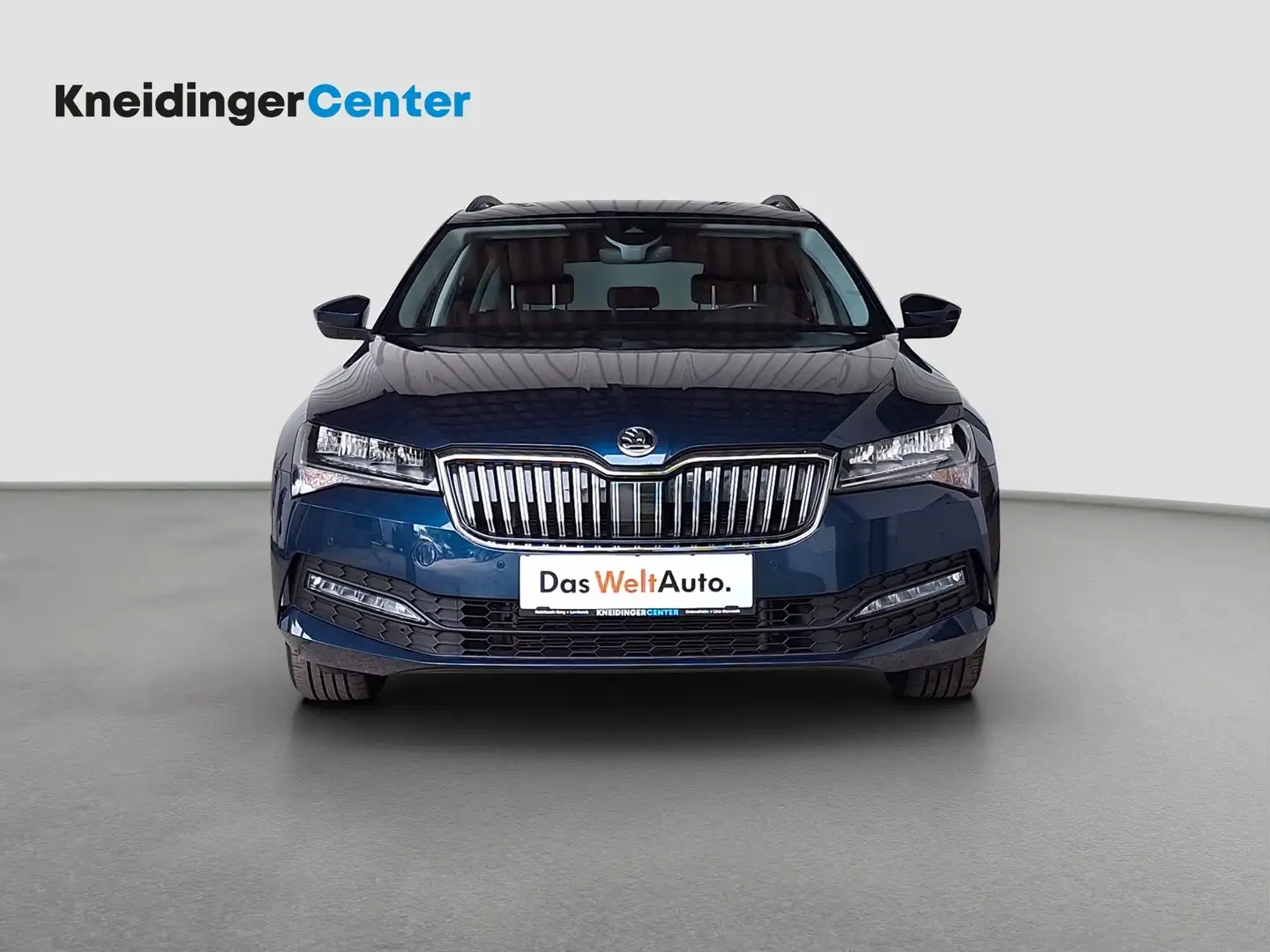 Skoda Superb Ambition TDI DSG Bleu - 2