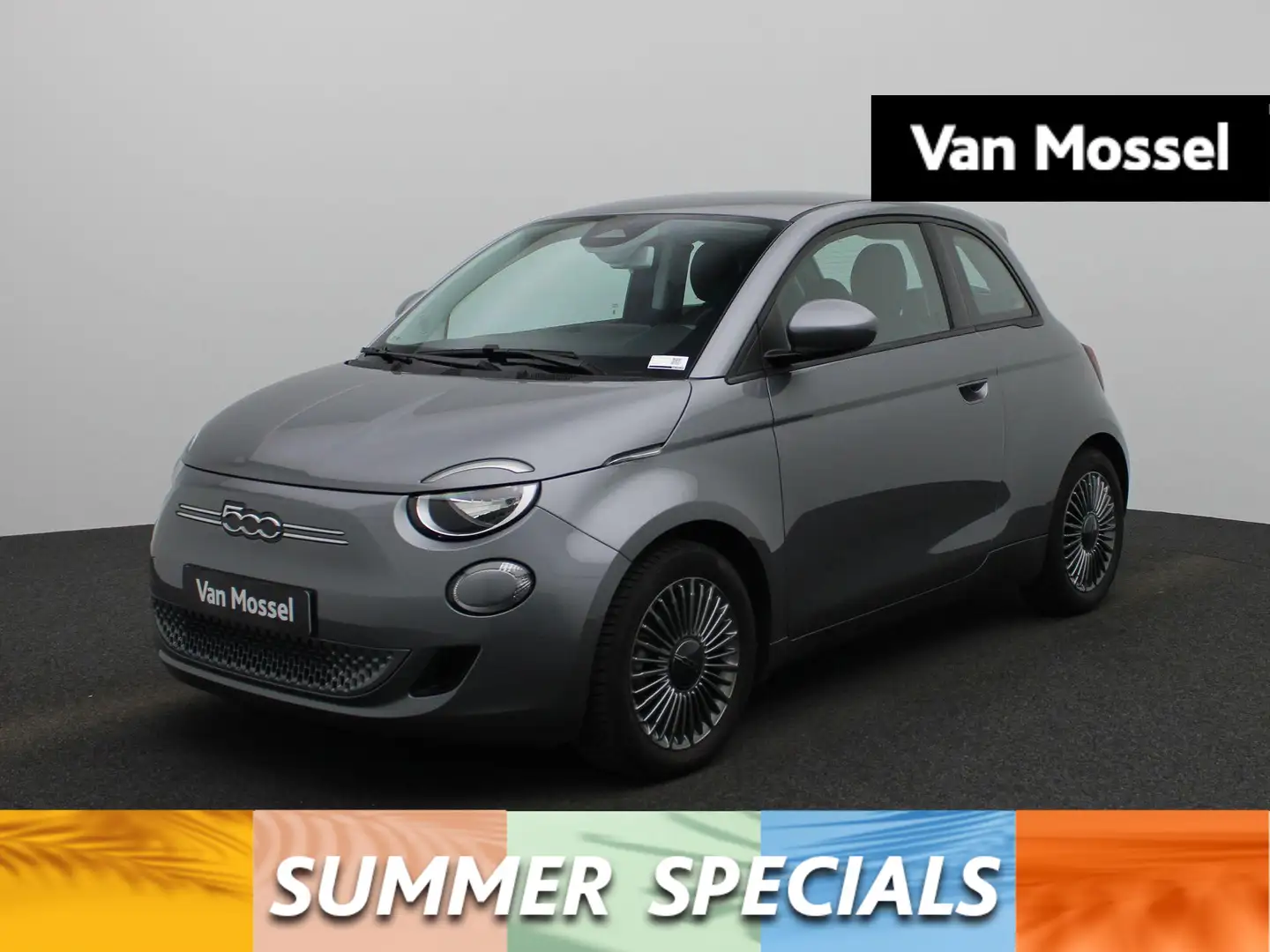 Fiat 500e 3+1 Icon 42 kWh Gris - 1