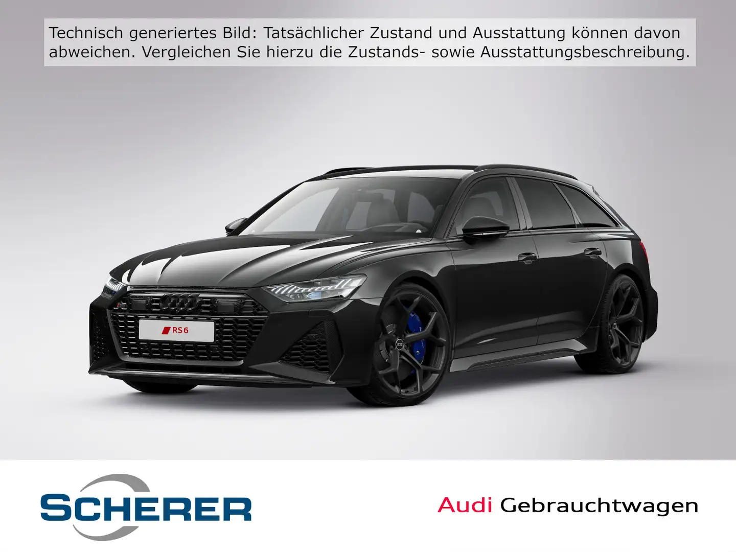 Audi RS6 RS6 Avant performance 4.0 TFSI 463(630) kW(PS) t Schwarz - 1