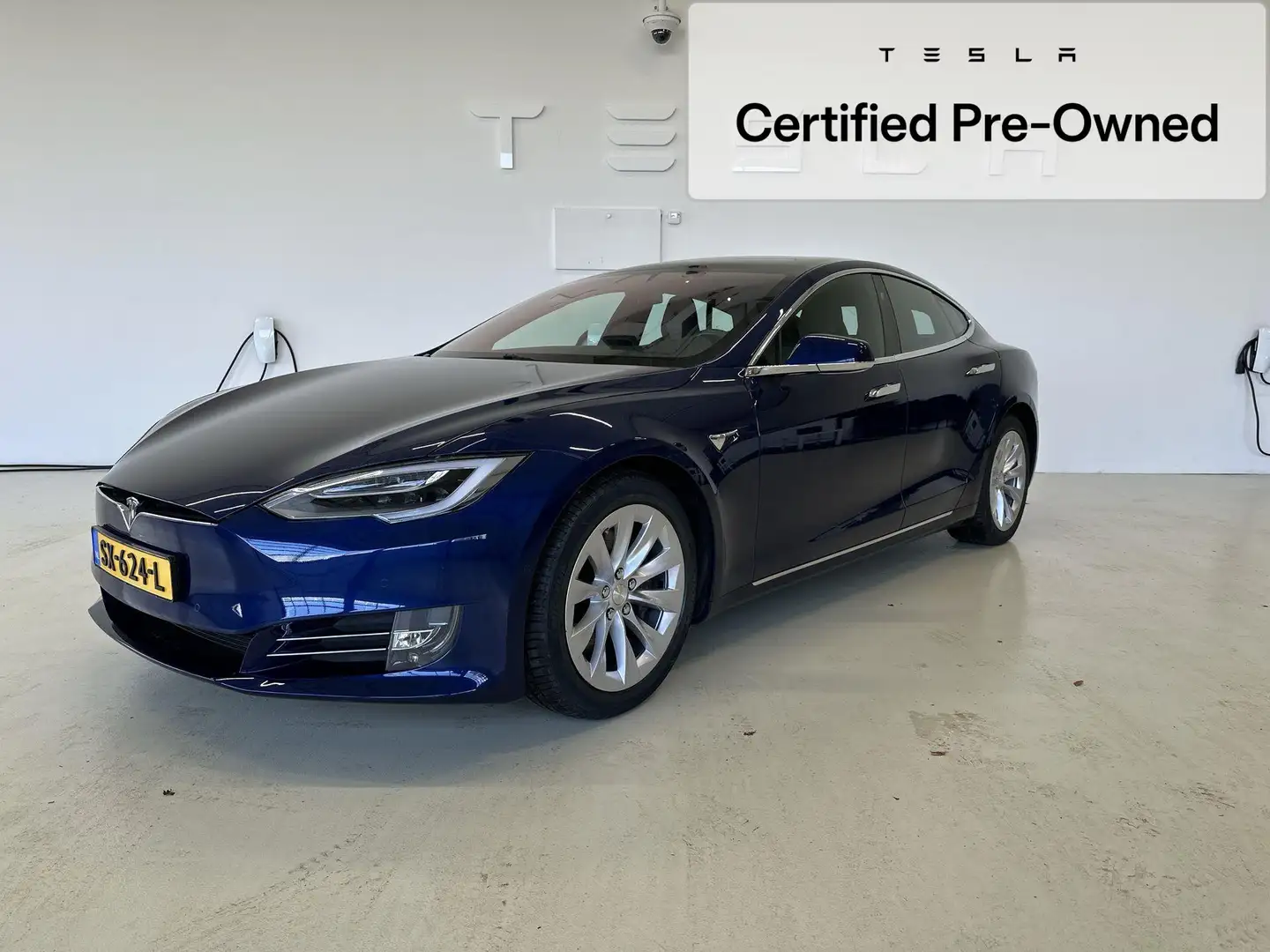 Tesla Model S 75D / Gecertificeerde Occasion / Deep Blue Metalli Mavi - 1
