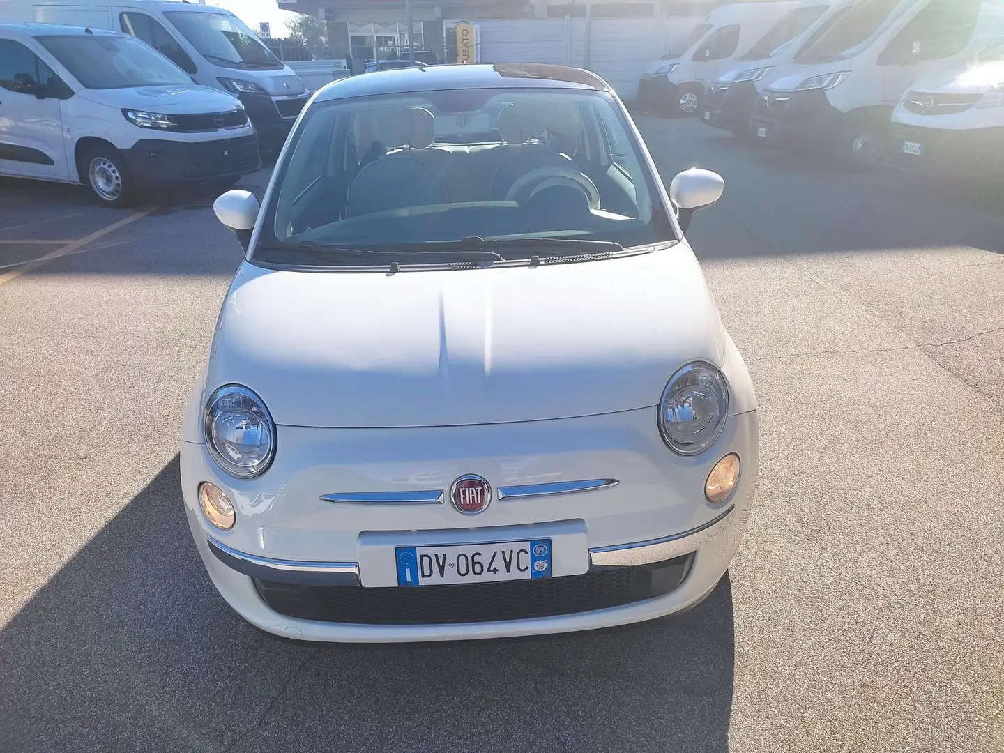 Fiat 500 500 1.2 Lounge Blanc - 2