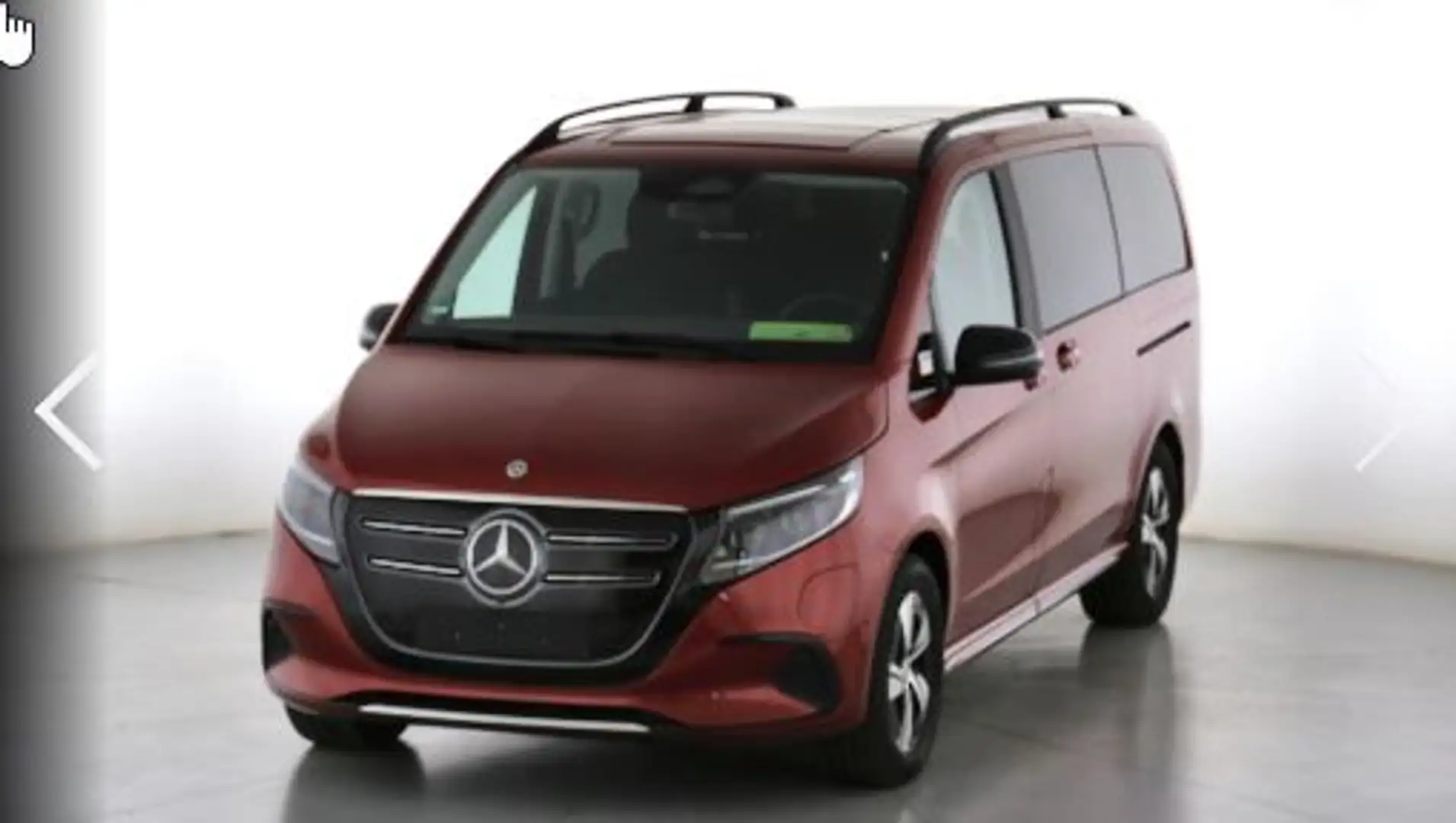 Mercedes-Benz EQV 300 Lang LED+DISTR+Sitze elektrisch Red - 2