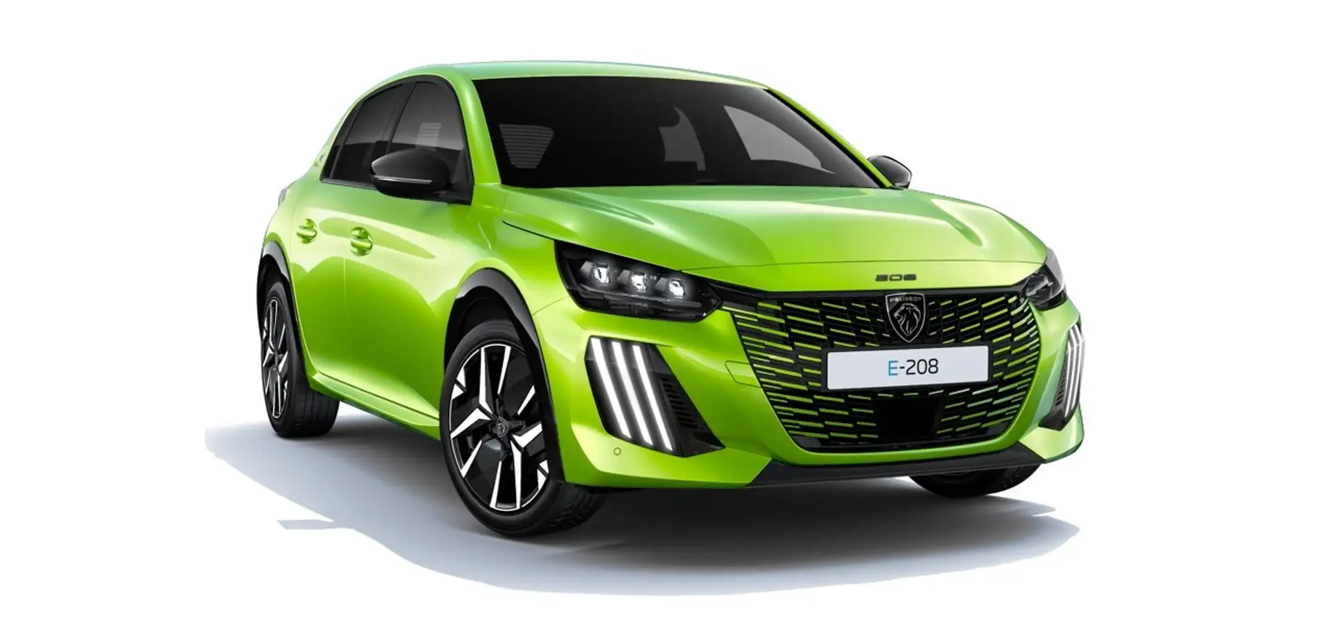 Peugeot 208 GT Elektro Gelb - 2