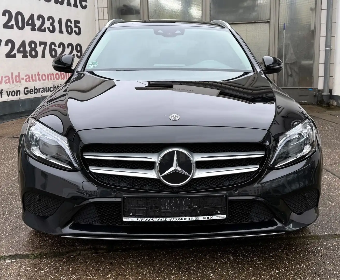 Mercedes-Benz C 180 d T-Modell Leder Multibeam Burmester LED Schwarz - 2