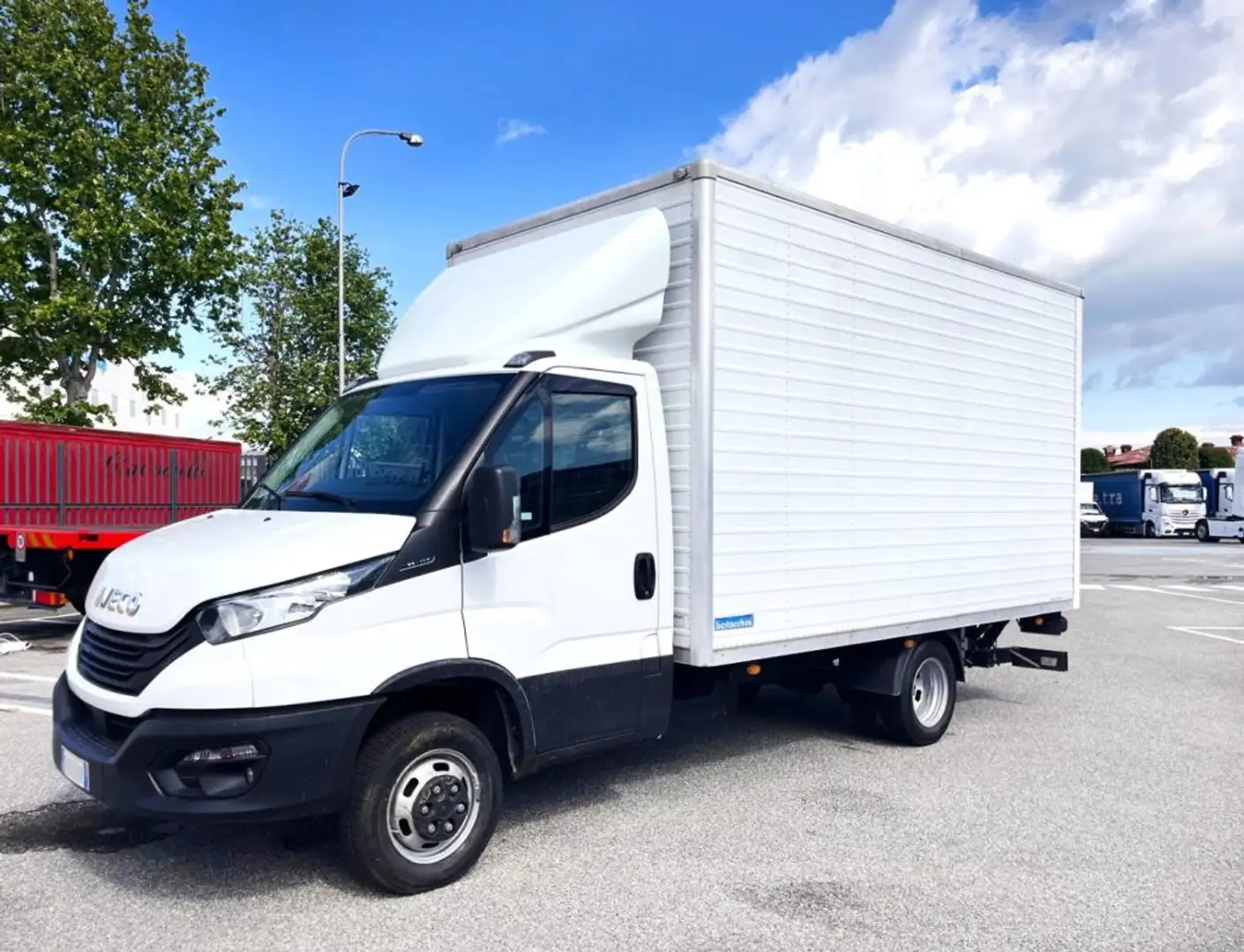 Iveco Daily 35C14 furgonato + sponda Blanc - 1