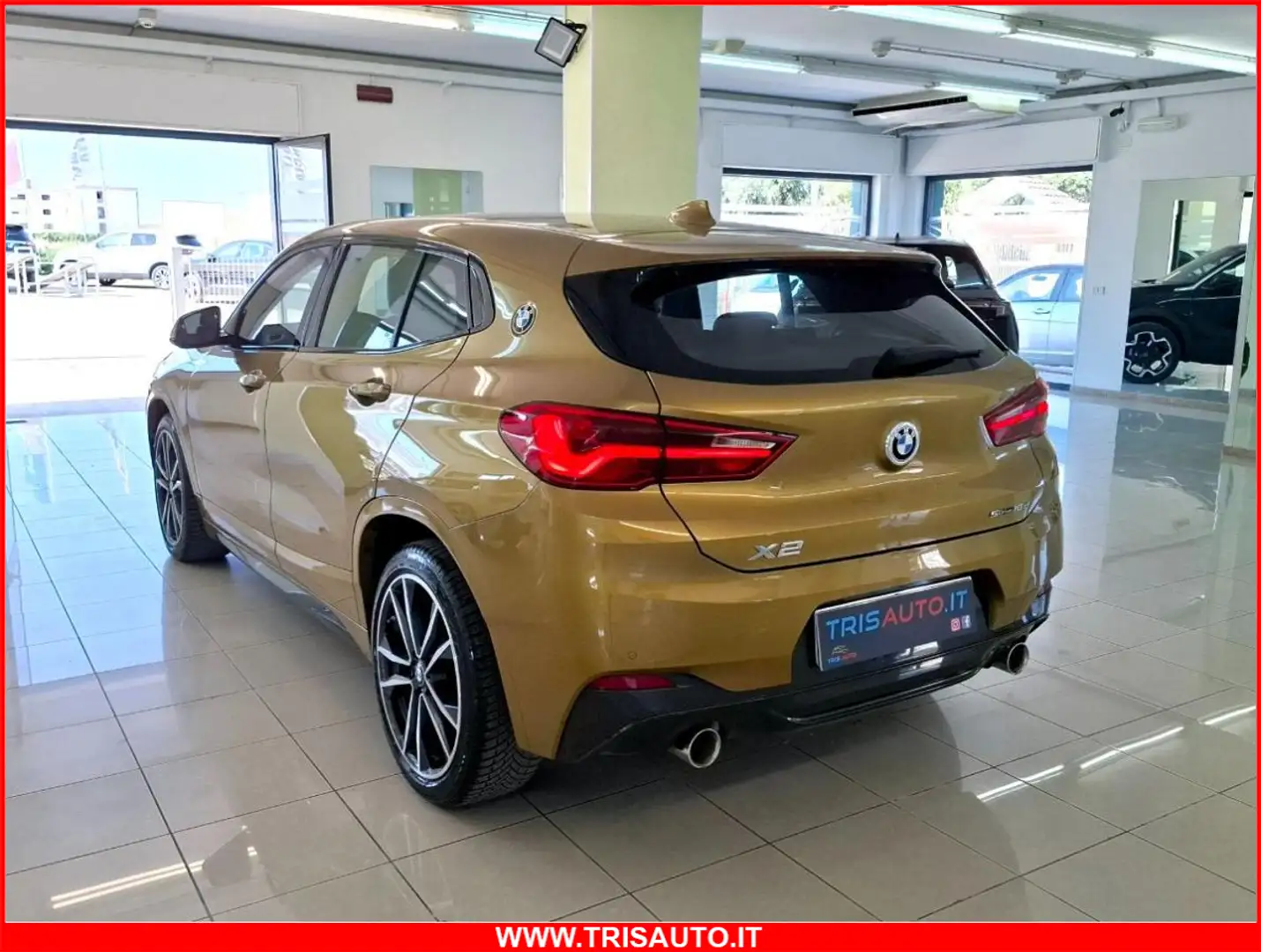 BMW X2 sDrive18d 2.0 M sport (FULL LED+PELLE+NAVI) Giallo - 2