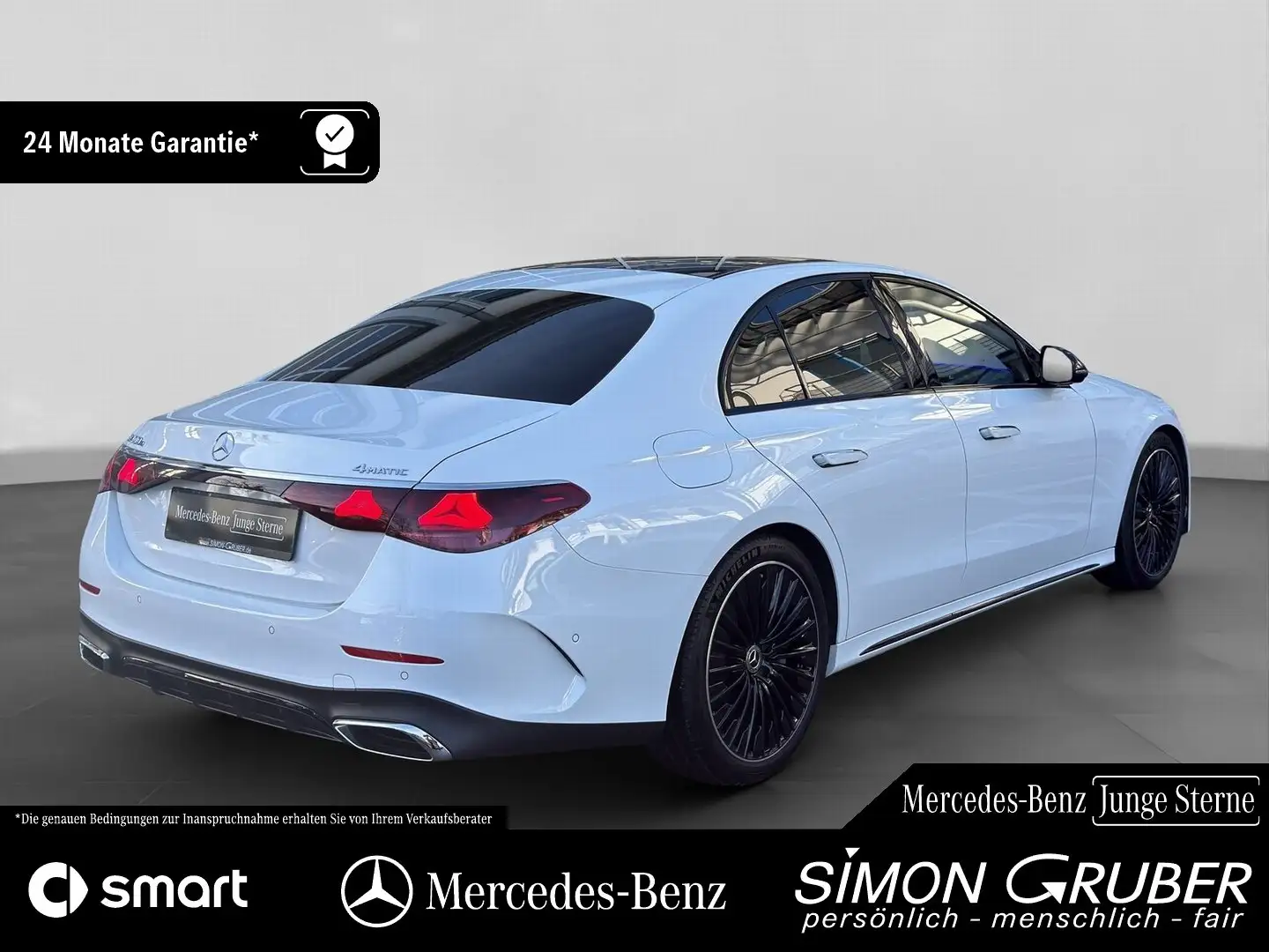 Mercedes-Benz E 400 e 4M AMG Pano Superscreen Airmatic Burm Blanc - 2
