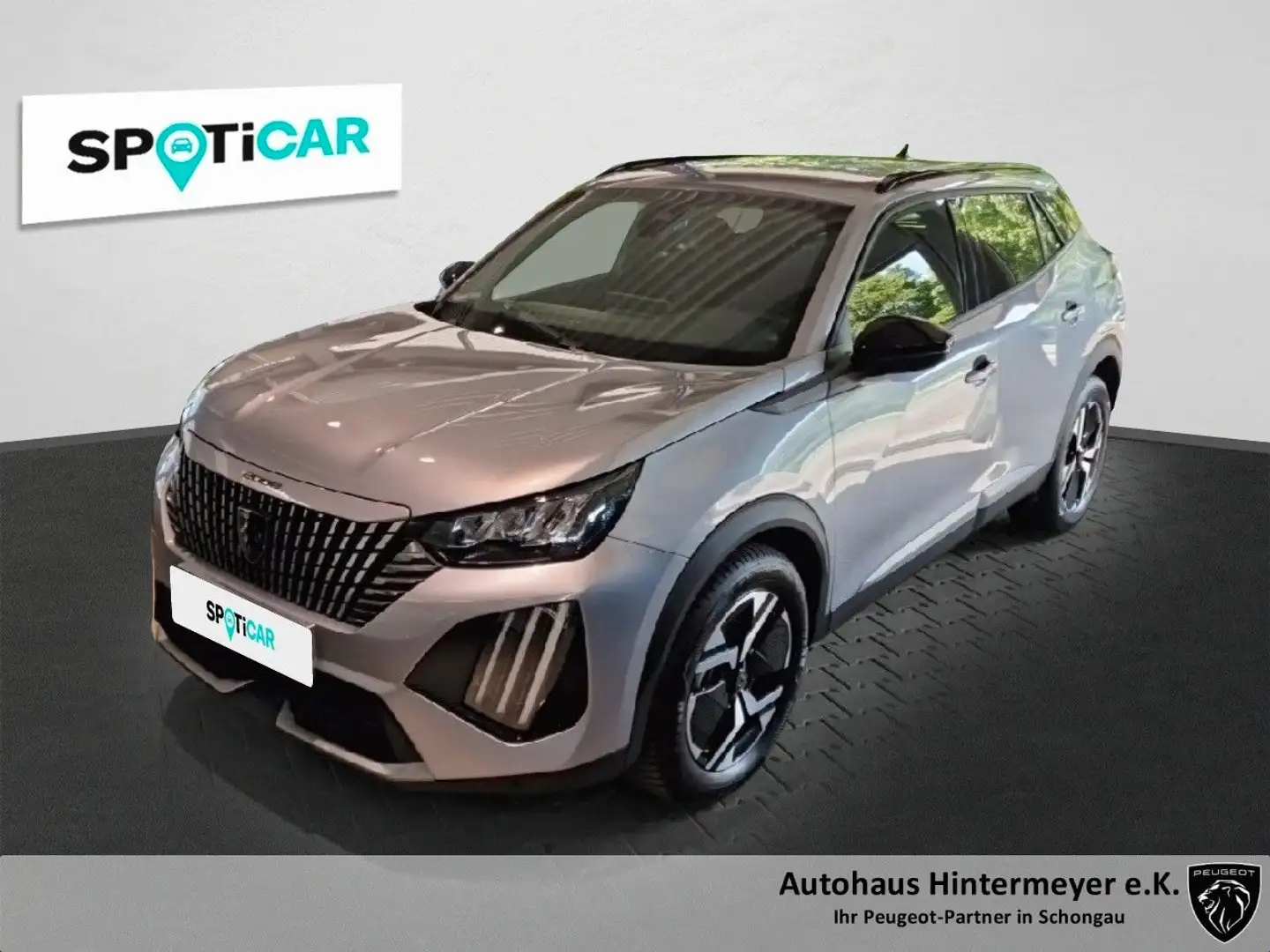 Peugeot 2008 Allure Pure Tech 100 Grijs - 1