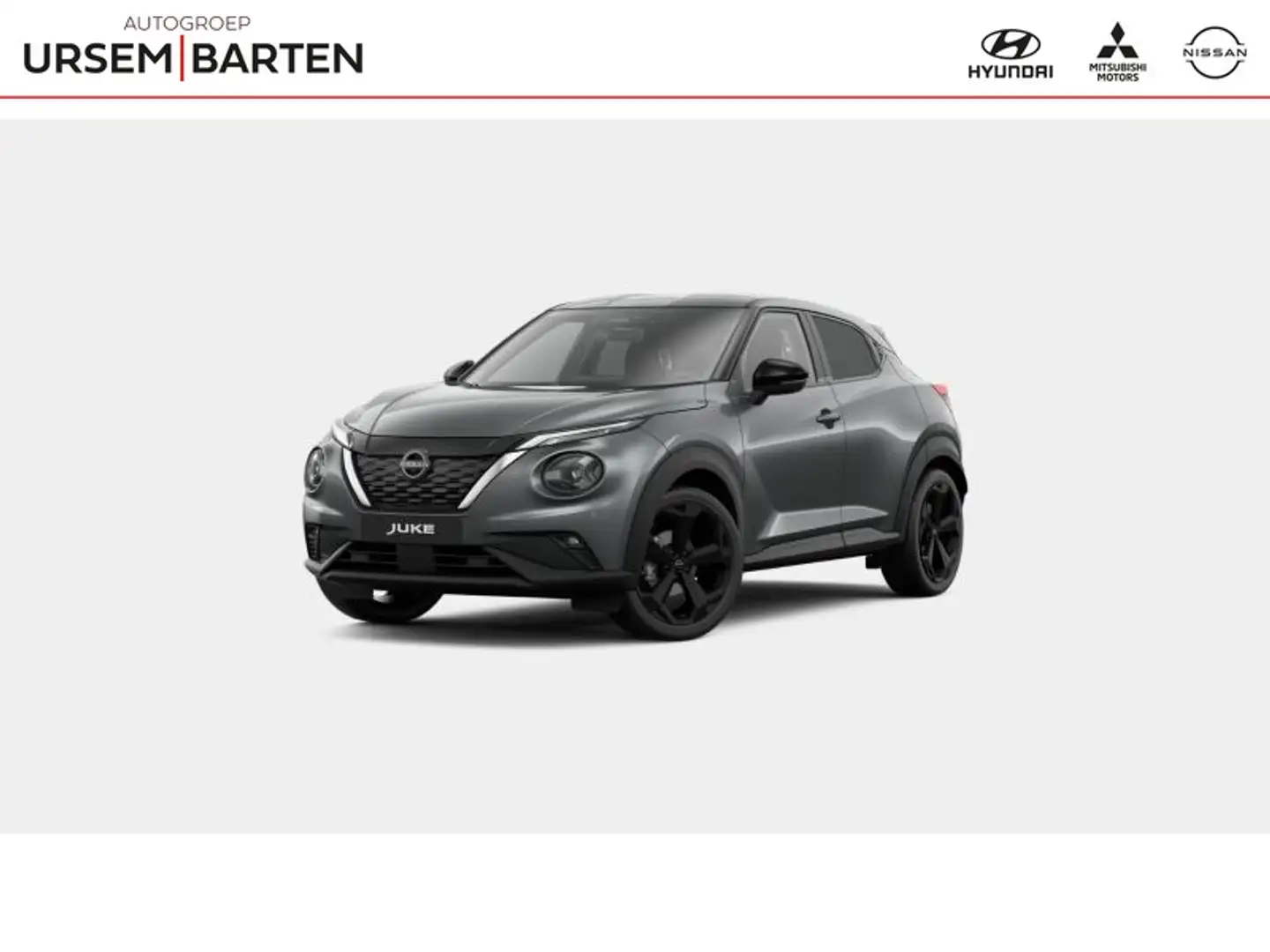 Nissan Juke 1.6 Hybrid Tekna Cold Pack Sound Pack | €7.000,- k Grijs - 1