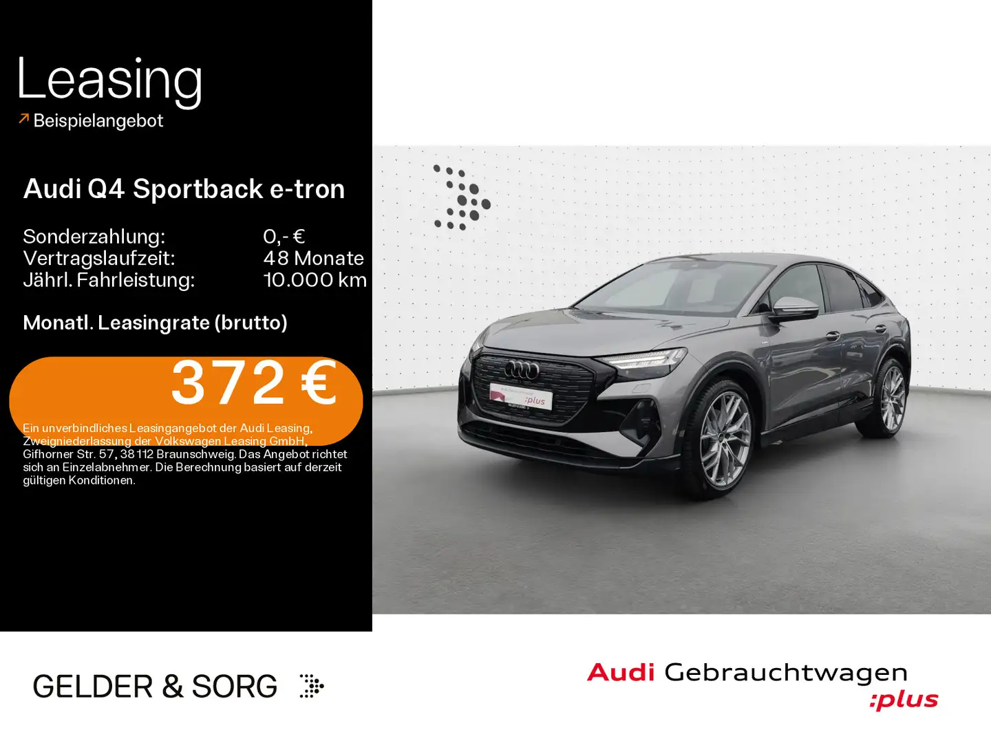 Audi Q4 e-tron 35 AHK*Navi*RFK*virtualPlus* Gris - 1