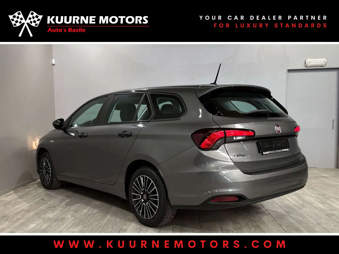 Fiat Tipo SW 1.0T Gps/Dab/Airco/Cruise/Pdc/Bt *1j garantie* Gris - 2