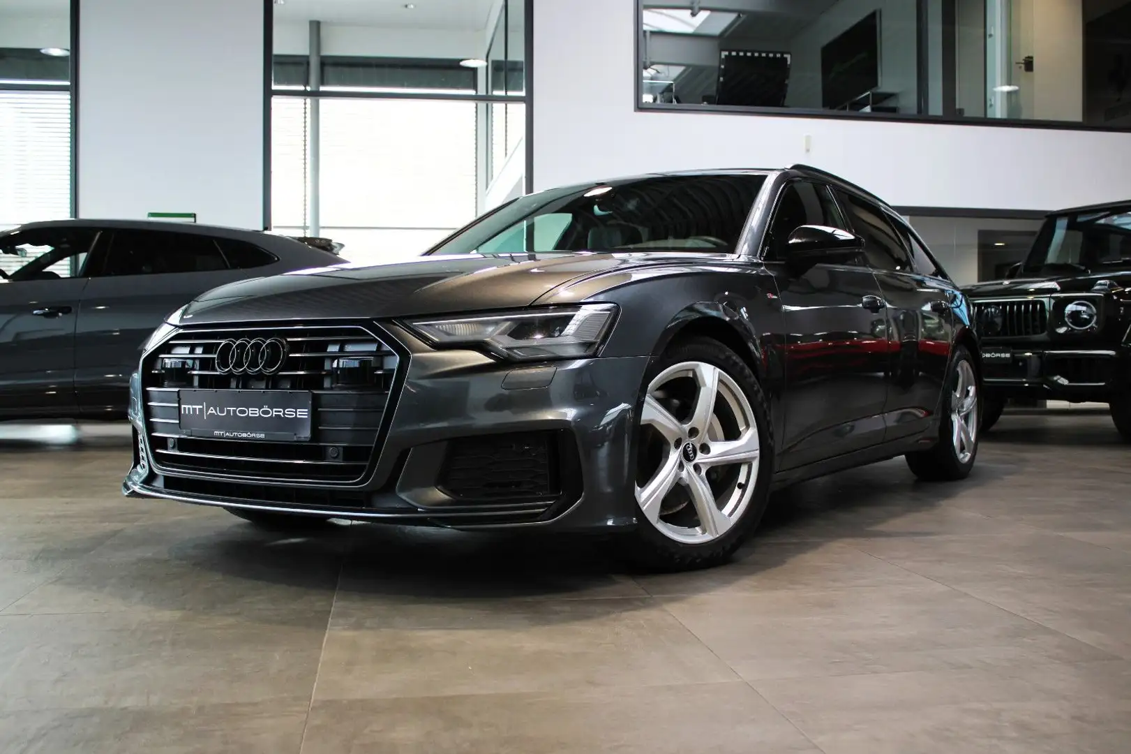 Audi A6 AVANT 40 TDI BLACK S LINE SPORT & TOP EXTRA`S Gris - 2