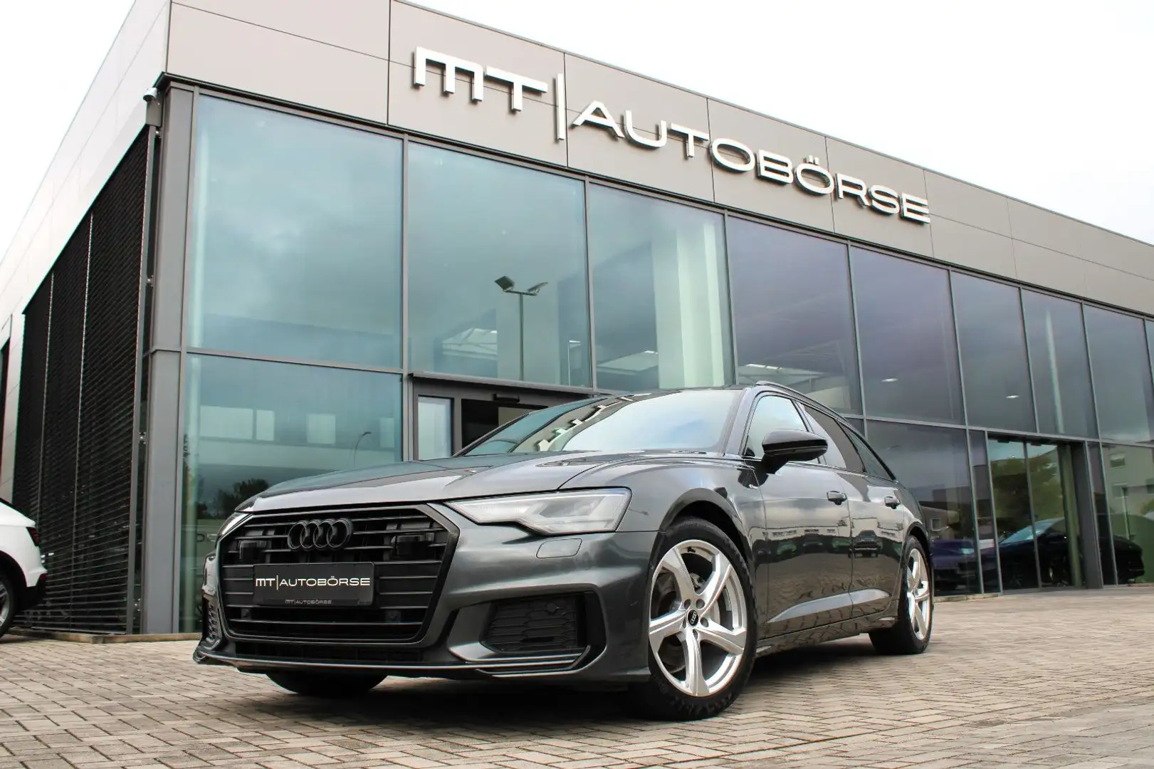 Audi A6 AVANT 40 TDI BLACK S LINE SPORT & TOP EXTRA`S Gris - 1