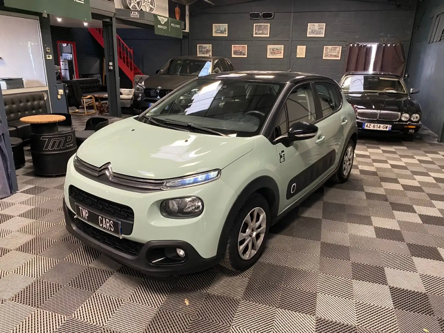 Citroen C3 BlueHDi 100ch Graphic S&S E6.d-TEMP BVM5 Grün - 2