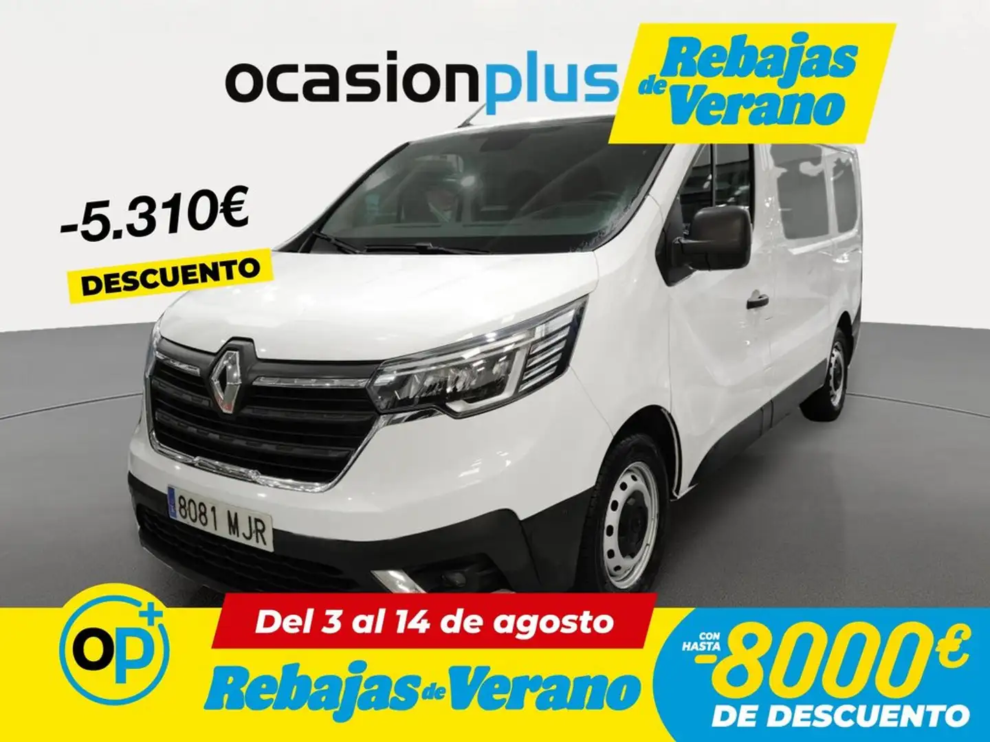 Renault Trafic Furgón L1H1 BluedCi 96kW Blanco - 1
