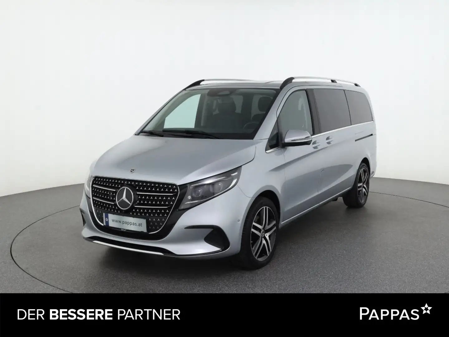 Mercedes-Benz V 250 d 4MATIC AVANTGARDE Lang AHK 2,5t 7 Sitze Silber - 1