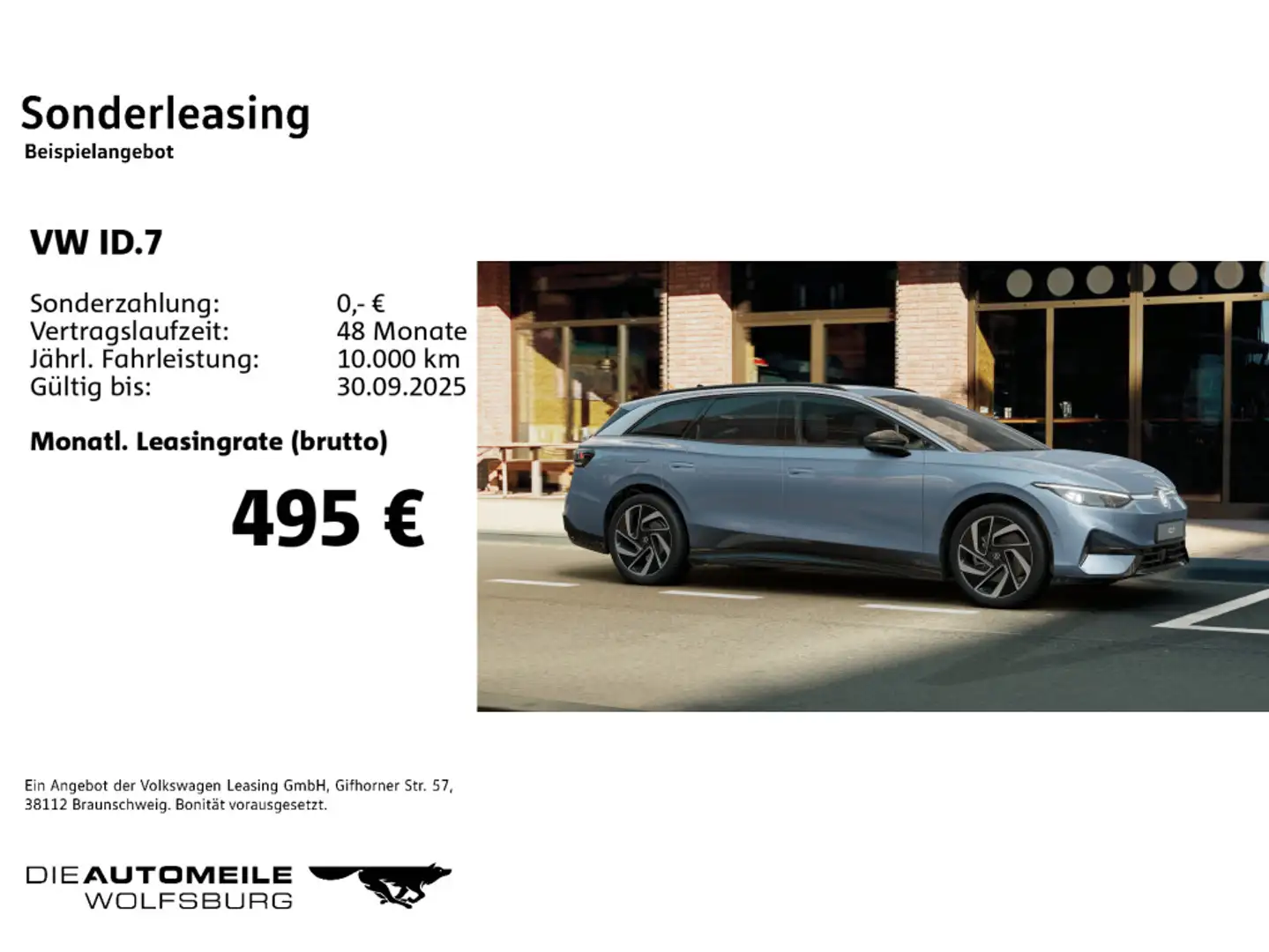 Volkswagen ID.7 Tourer Pro AHK/Matrix/DCC/H+K/4xSitzheiz Blau - 2