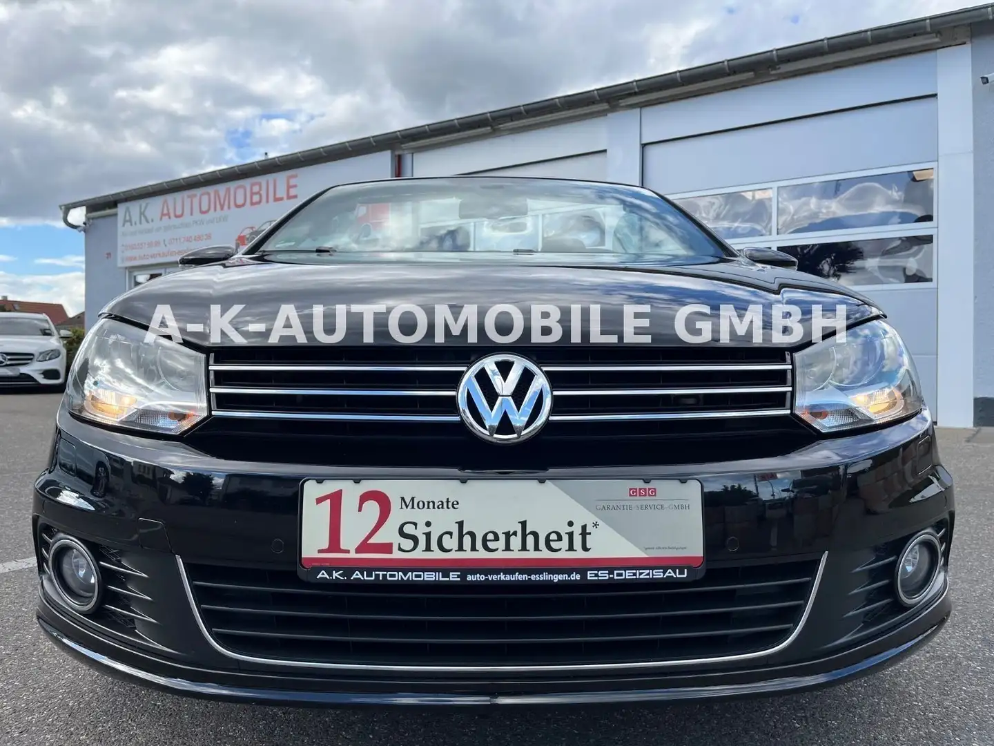 Volkswagen Eos Cabriolet BMT*1-HD*PANO*LEDER*NAVI*SHZ*TEMPO Schwarz - 2