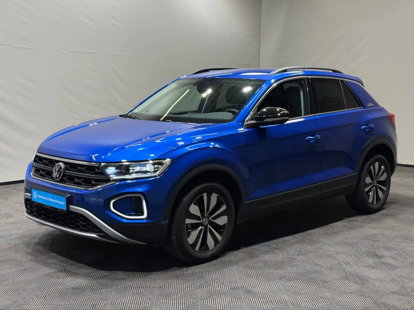 Volkswagen T-Roc T-ROC GOAL 1.0 TSI | LED+ NAVI ACC DAB APP-CONN Blau - 2