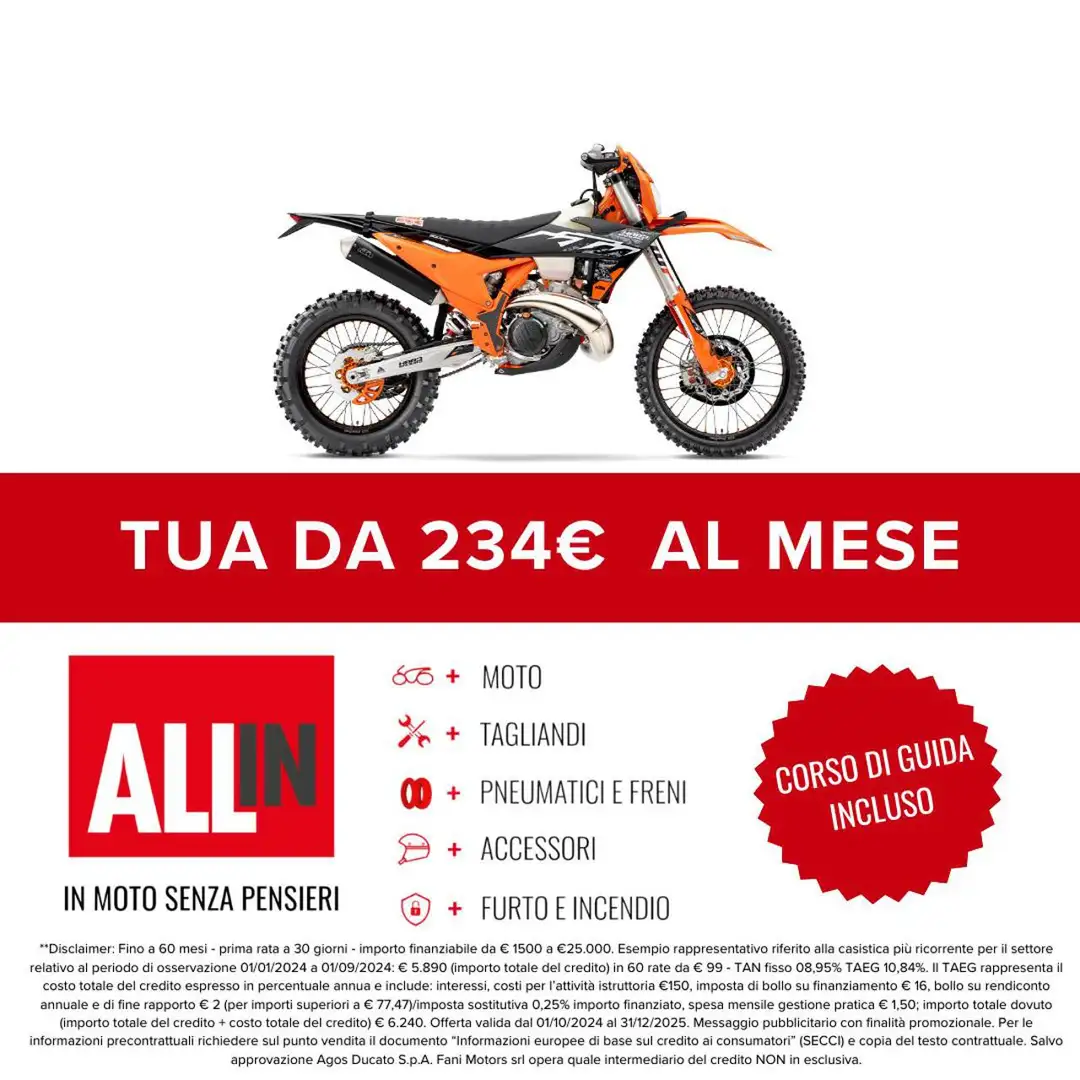 KTM 300 EXC EXC 300 HARDENDURO 2025 Portocaliu - 2