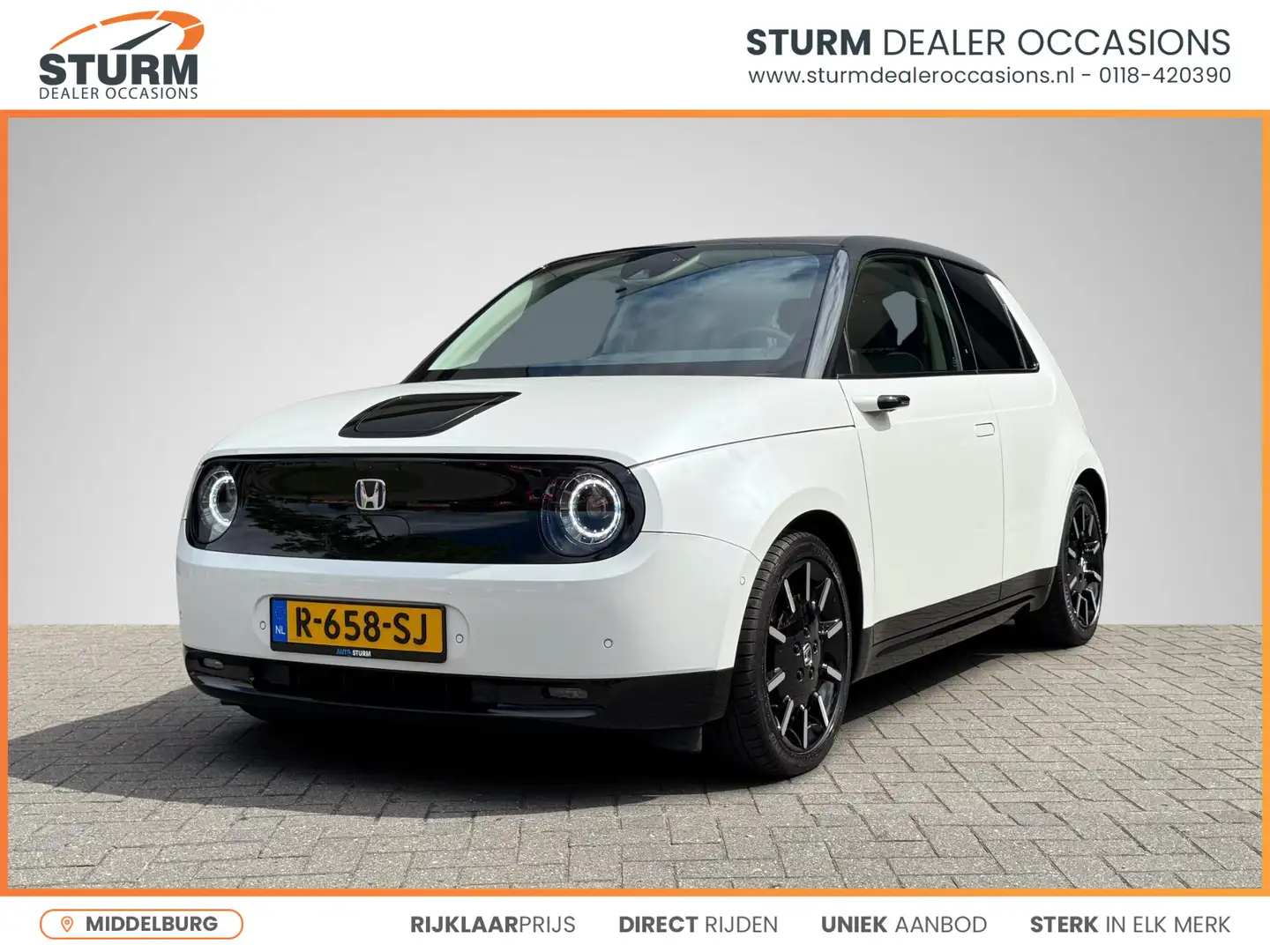Honda e Advance 16" | Panoramadak | Navigatie | 360° Camer Wit - 1