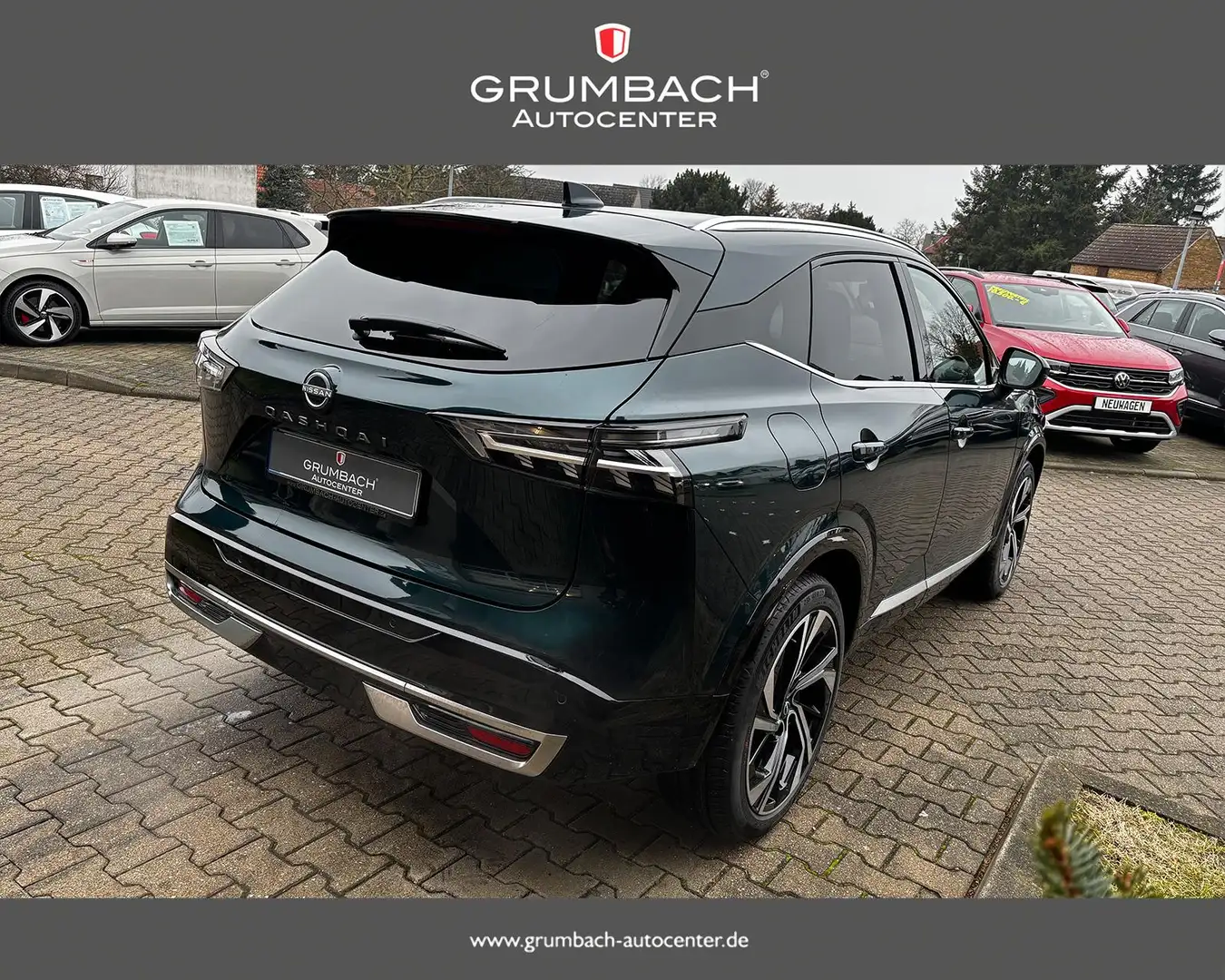 Nissan Qashqai TEKNA+ 1.3 DIG-T MHEV 116kw Xtronic 20Zoll Sitz... Groen - 2