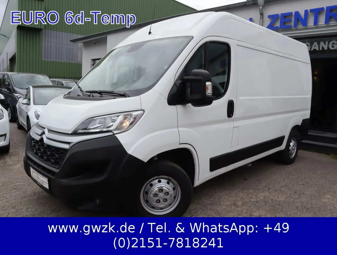 Citroen Jumper L2H2 BlueHDi/ Kamera/Spur-Assi/Navi/Klima Blanc - 1