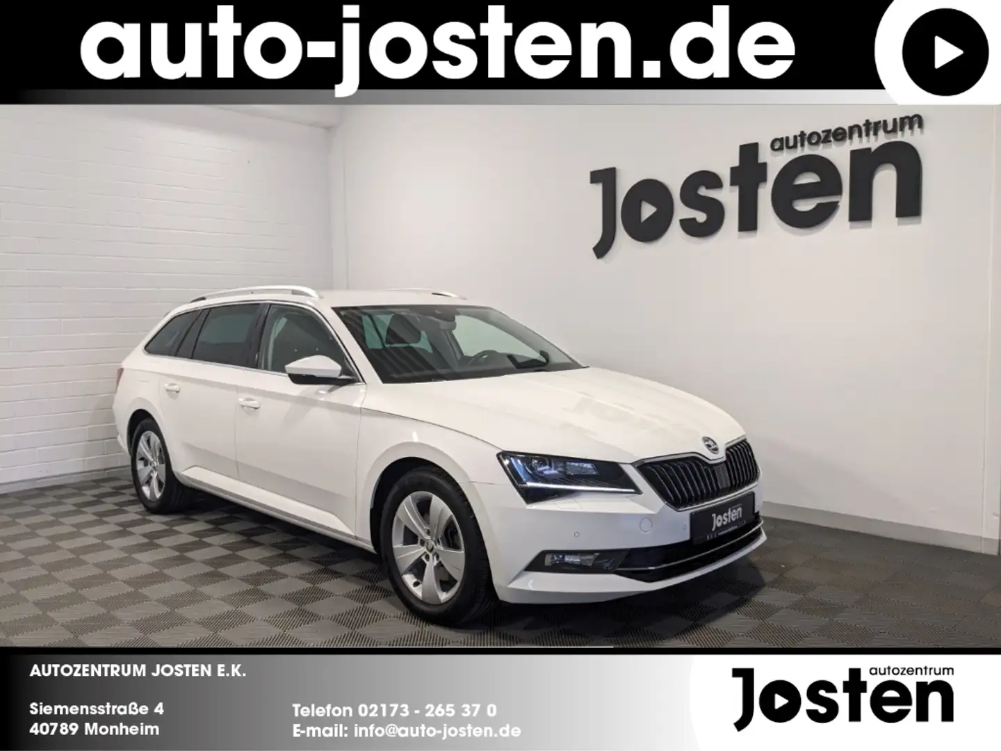 Skoda Superb Style 1,5l TSI NAVI PDC SITZHZG AHK White - 1