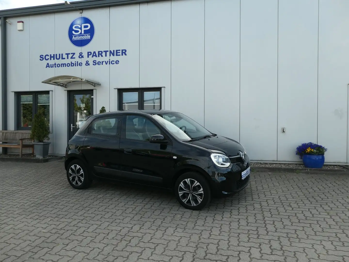 Renault Twingo Zen 1.Hd. Klima, Sitzh. PDC +Service Neu! Zwart - 1
